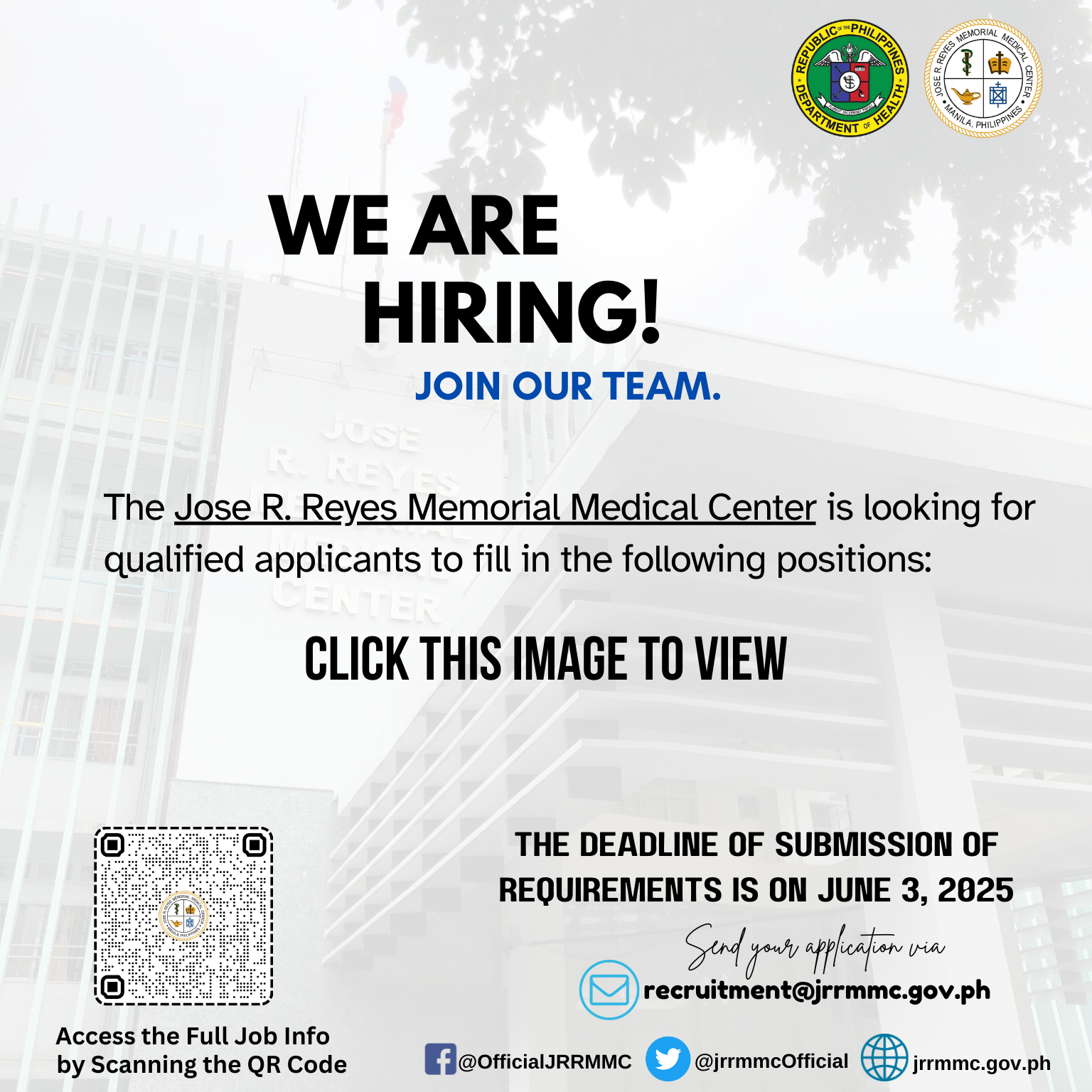 Copy of We are hiring