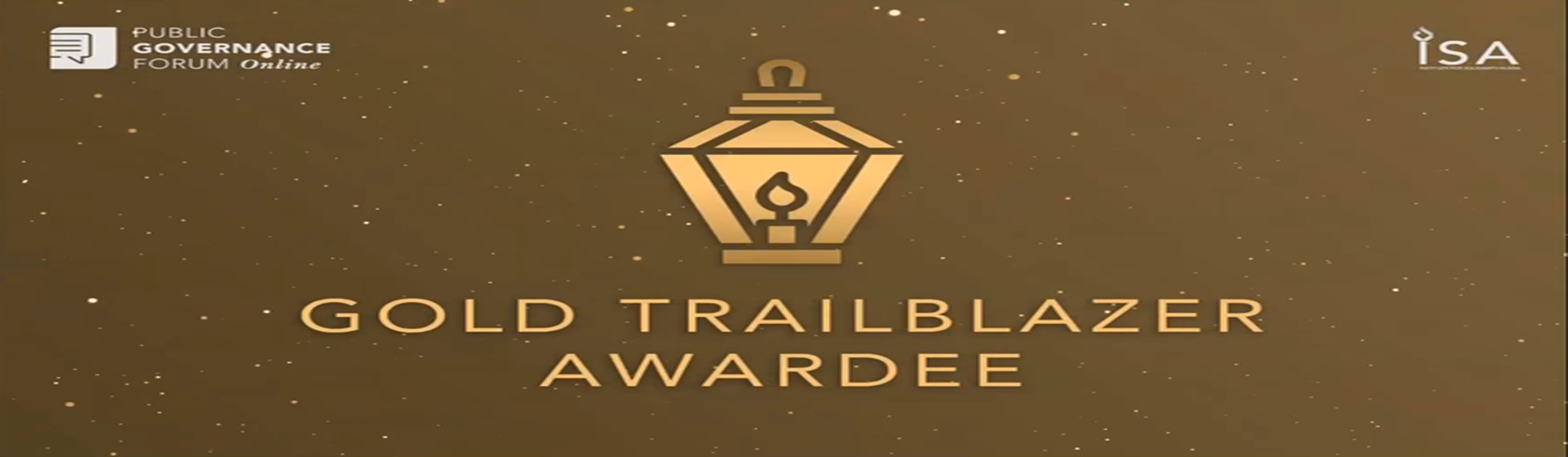 Gold Trailblazer Awardee